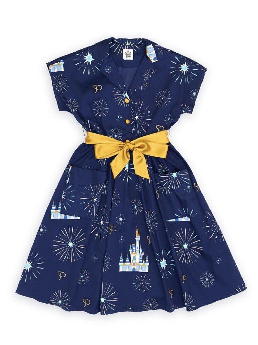 Disney Parks 2022 The Dress Shop Walt Disney World 50th Anniversary Dress sz 1X
